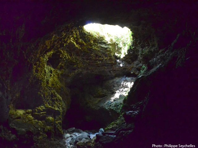 Des plafonniers offrent régulièrement de la lumière