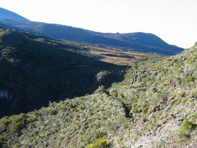 La descente depuis l'Oratoire Sainte Thérèse