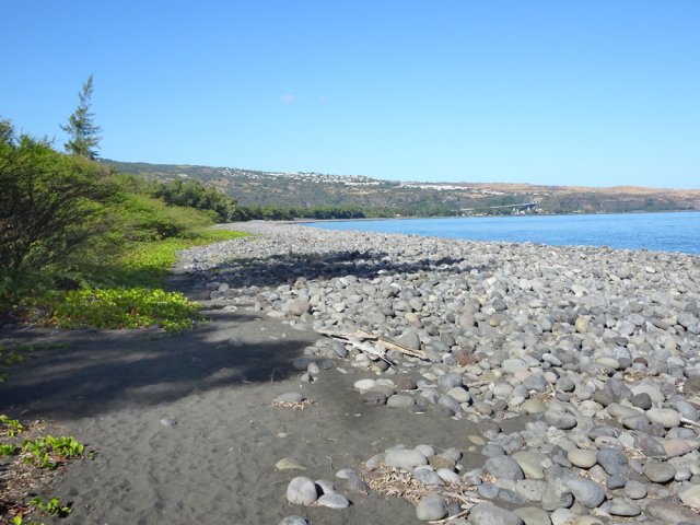 Encore du sable entre patates à Durand et galets