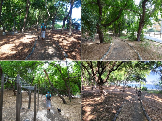 Quelques portions de ce beau parcours très connu des habitants de Saint-Paul