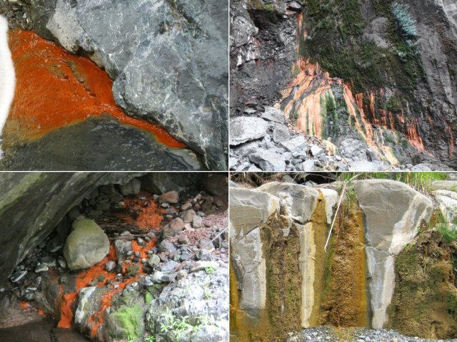 Plusieurs rencontres de sources ferrugineuses