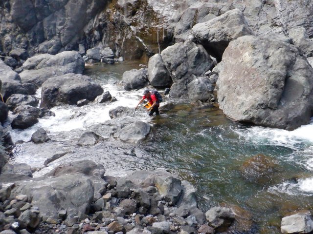 Les traversées de rivière sont inévitables
