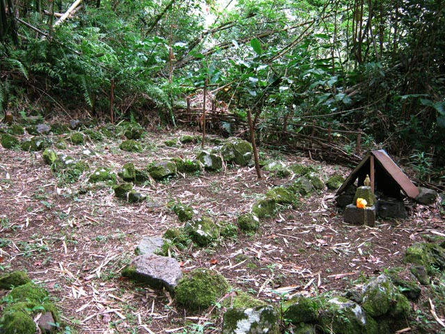 L'arrivée au cimetière de l'Îlet à Guillaume