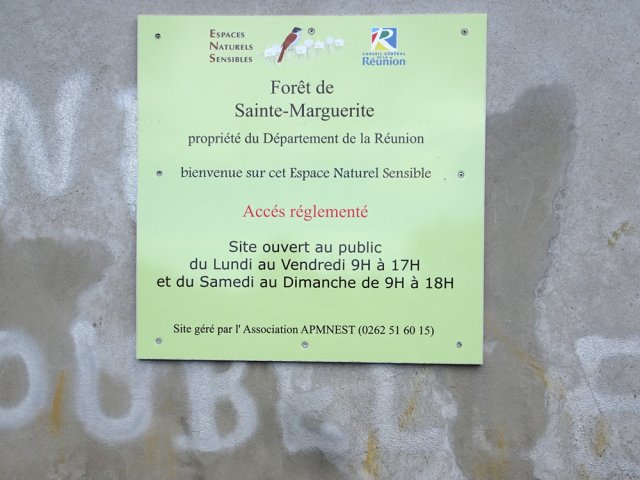 Il vaut mieux avoir terminé la randonnée à la fermeture !