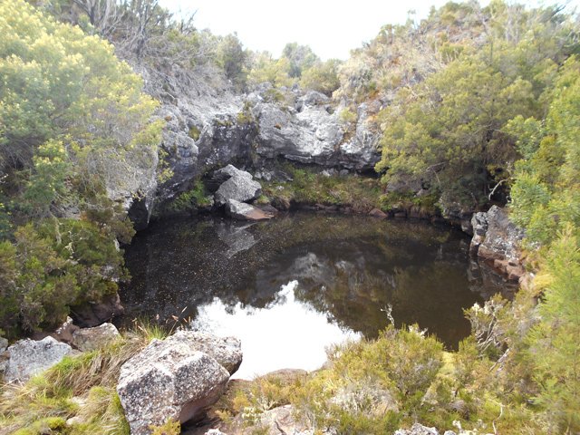 Le bassin de la Grande Ravine côté amont