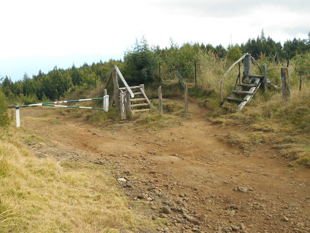 Fin de la montée de la piste Simambry