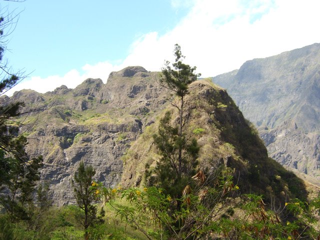Le Piton Diable, 899 m, depuis Bord Bazar