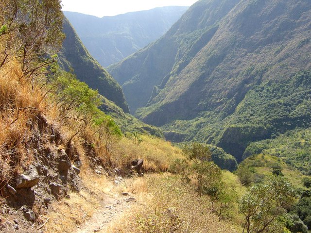 Le sentier vers l'Îlet Fougères