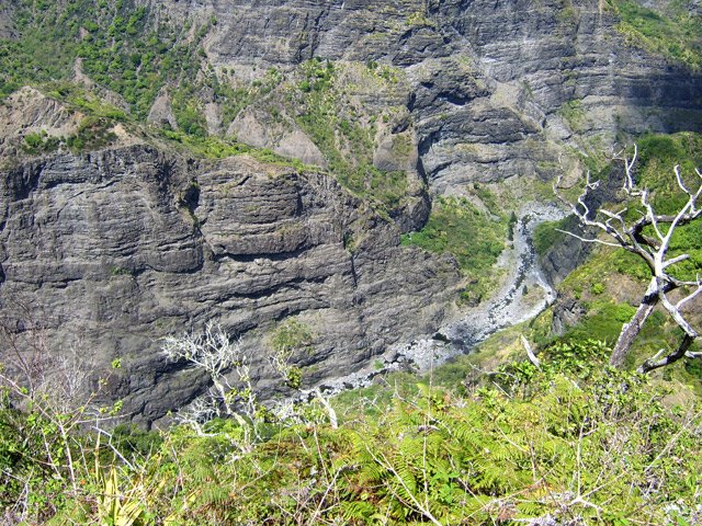 Vue sur le Bras d'Oussy qu'on domine de 250 mètres