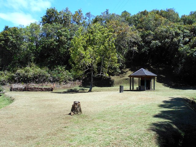 La très agréable aire de pique-nique