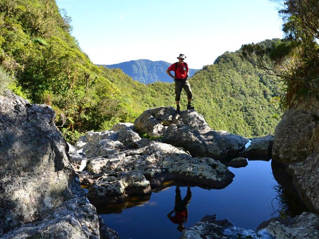 C'est ici le départ des canyoneurs, donc la fin pour le randonneur