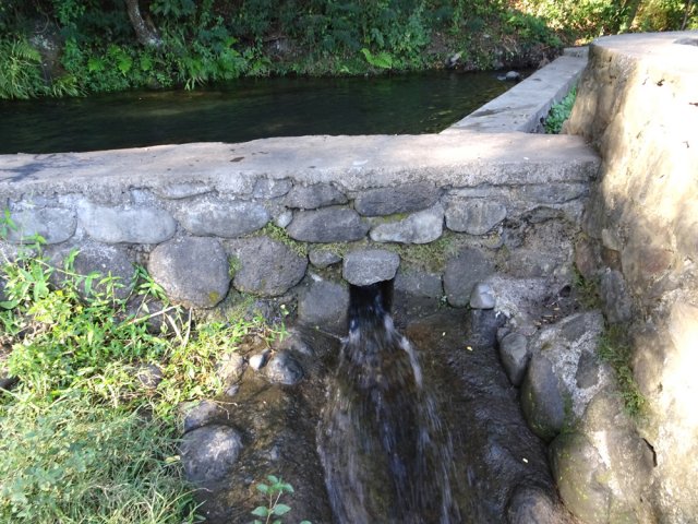 Petit trop plein d'évacuation de l'eau