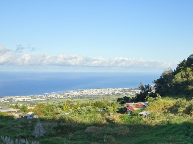 Point de vue sur Saint-Pierre depuis le premier virage