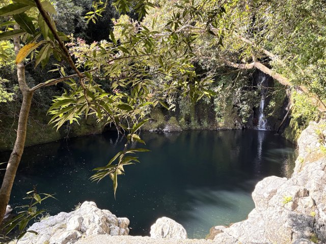 On domine le bassin depuis les lacets serrés