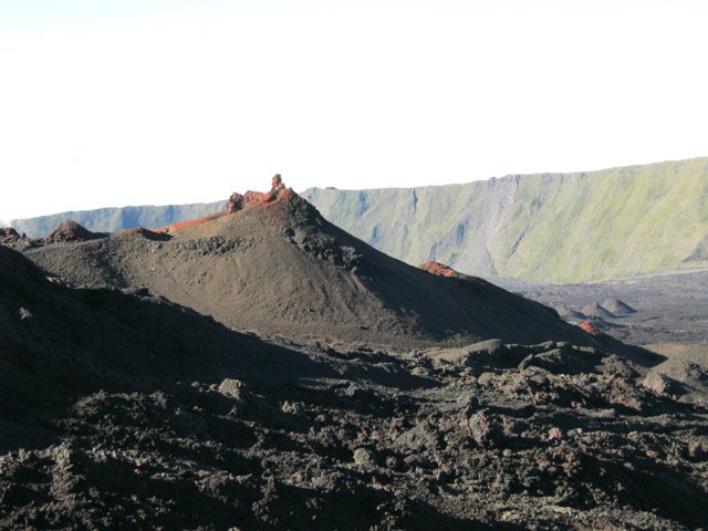 L'approche des Cratères Caubert