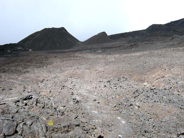 Le sentier vers le Kapor.