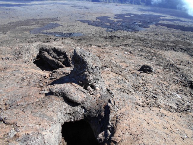 Anciennes coulées avant de terminer la boucle