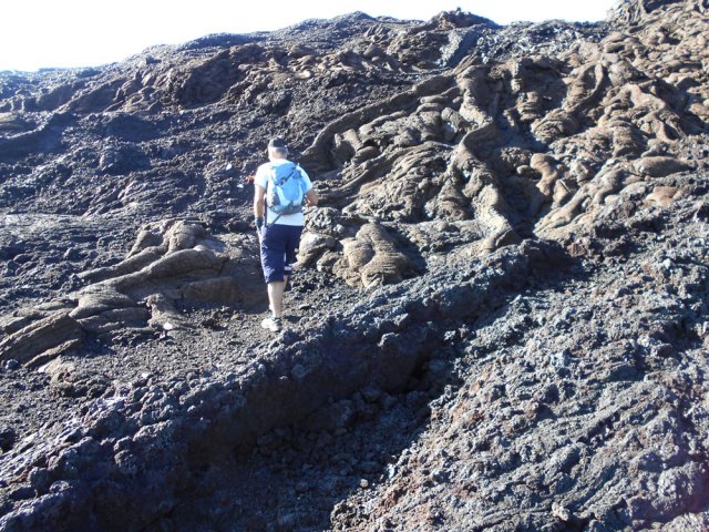 On traverse une dizaine de coulées différentes