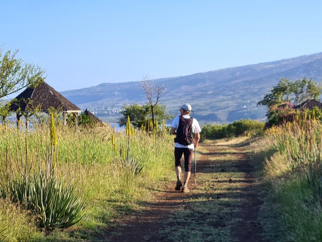 Arrivée à la deuxième aire de pique-nique de la zone