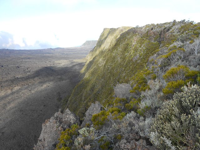 Difficile de descendre ailleurs qu'au Pas de Bellecombe