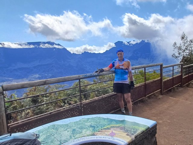 La table d'orientation, fin de la partie la plus sportive