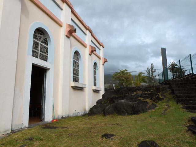 Rien n'a changé depuis cette coulée miraculeusement stoppée ici