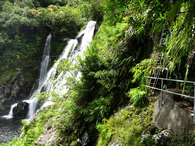De près, l'échelle est encore plus impressionnante