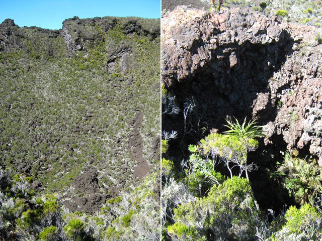 Deux paysages sauvages et plus dangereux des Puys Ramond
