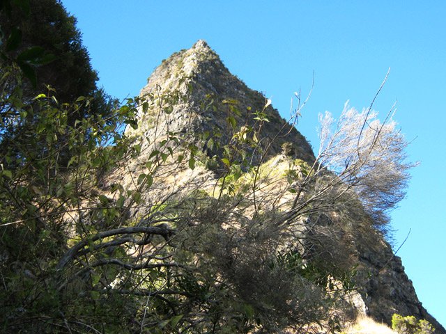 Le sommet pointu est encore loin