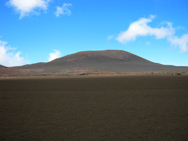 Le Chisny durant la traversée de la Plaine des Sables