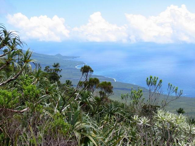 Beaux panoramas sur le Grand Brûlé et la côte jusqu'à Bois Blanc.