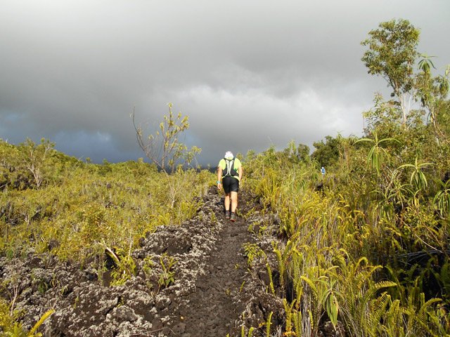 Pente faible mais régulière sur 1200 mètres