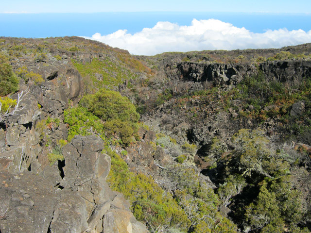 Les petits canyons de la Ravine des Colimaçons