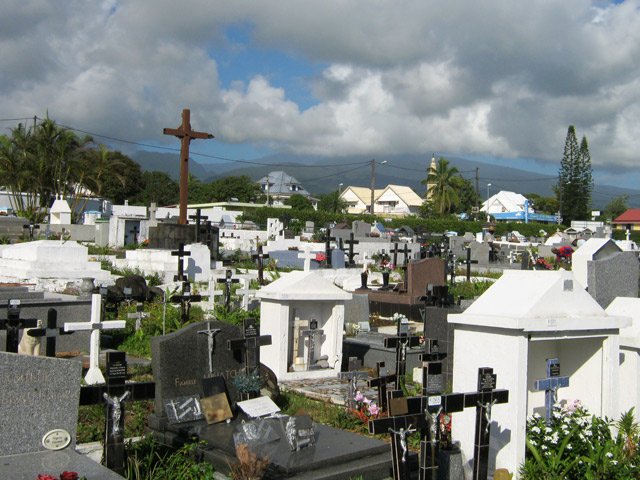 Le cimetière marin de Sainte-Anne