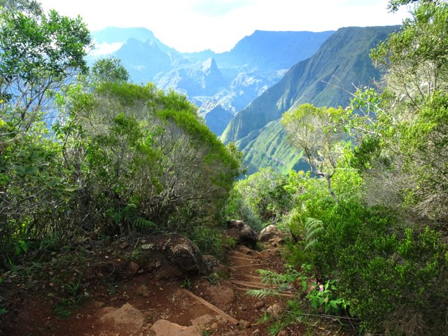 Quelques descentes obligées en direction de la Roche Verre Bouteille