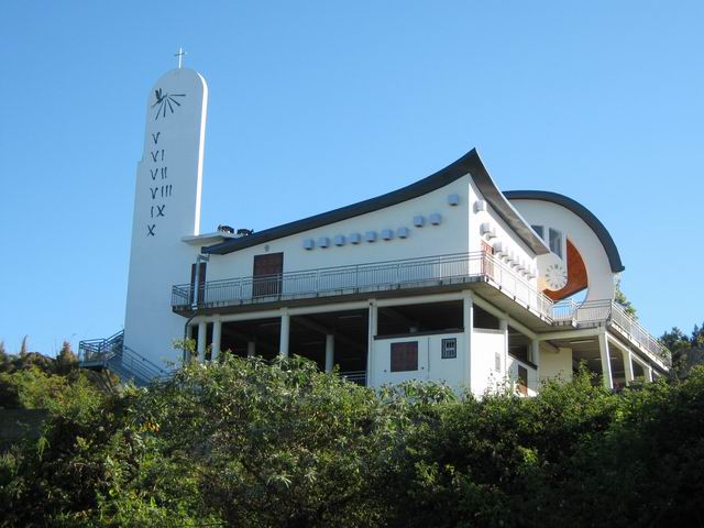 Superbe panorama sur l'océan depuis l'église de Cocâtre