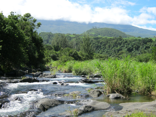 Point de départ : la Rivière Langevin