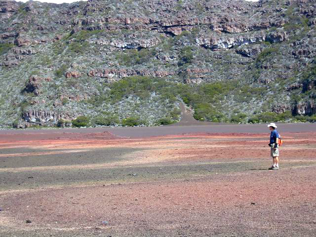 La Plaine des Sables et ses sables colorés
