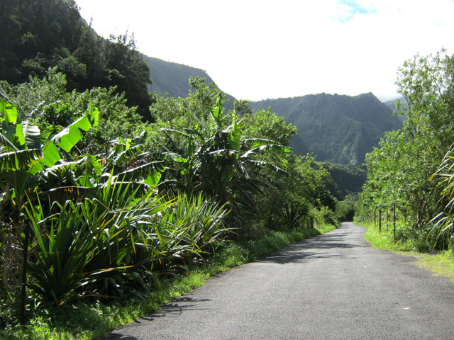 Agréables portions de route jusqu'à Grand galet