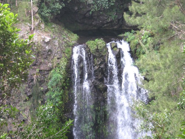 Petite halte à la cascade la Fouillée