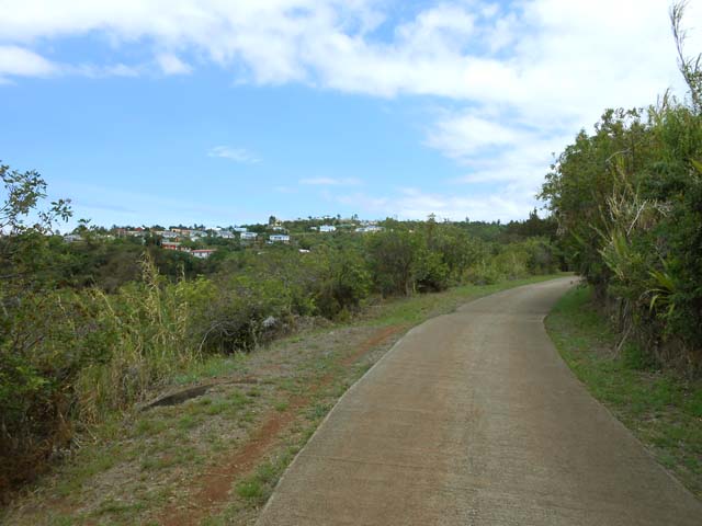 Le chemin de la Grande Chaloupe qui rejoint le Chemin des Anglais
