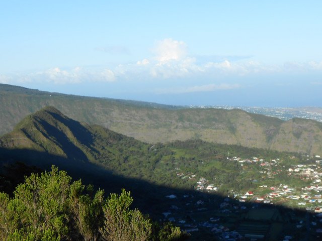 Le Cap Noir à gauche et Dos d’Âne