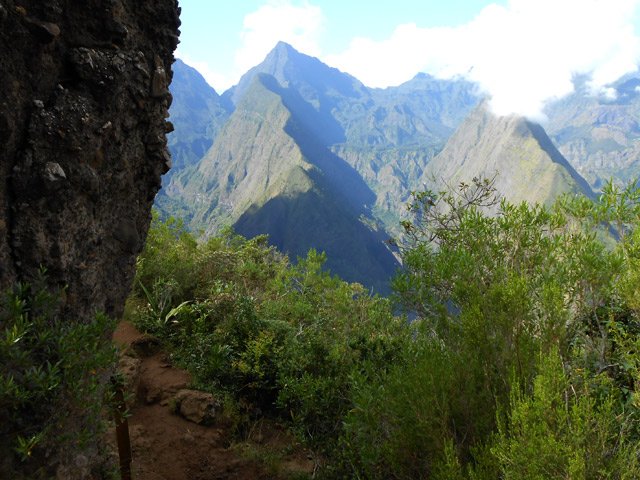 Les crêtes de la Mariane et d'Aurère depuis la Roche Verre Bouteille