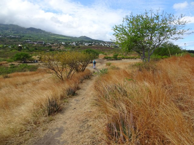 Descendre vers l'aire de pique-nique