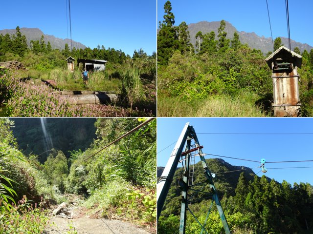Intéressant détour vers les installations du monte-charge