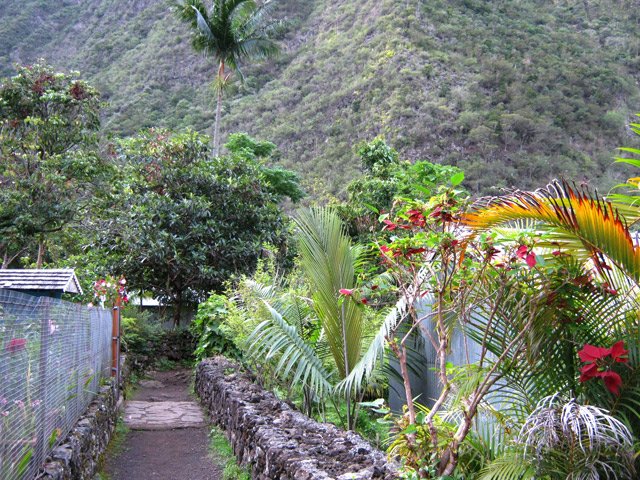 Plus loin, près des habitations du village isolé