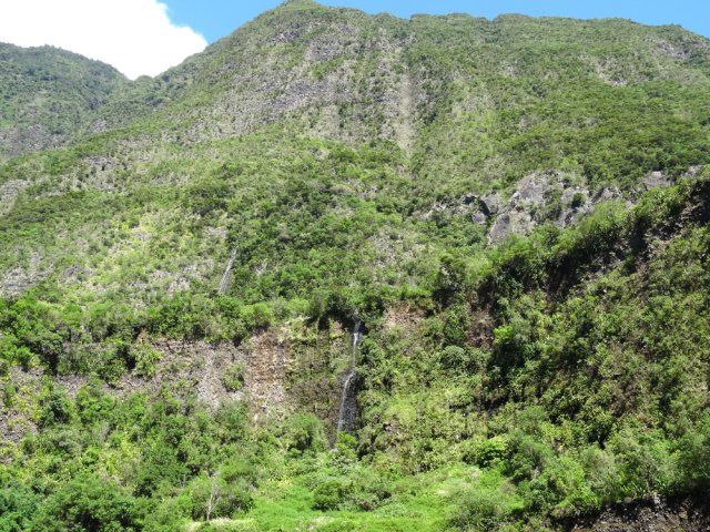 Les petites cascades du côté de l'Îlet Cicielle