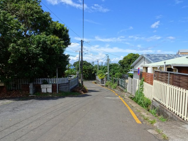 Début de la boucle par la Rue de l'Est