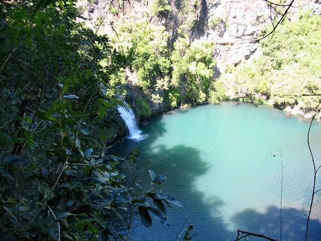 Le Bassin des Cormorans vu du sentier supérieur