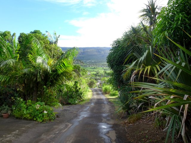 Fin de la montée en arrivant à Parc à Mouton